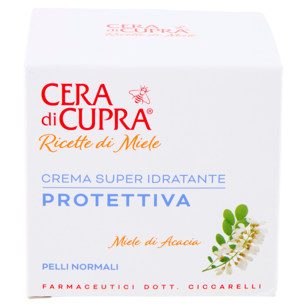 Cera di Cupra Ricette di Miele Crema Super Idratante Protettiva Pelli Normali 50 ml