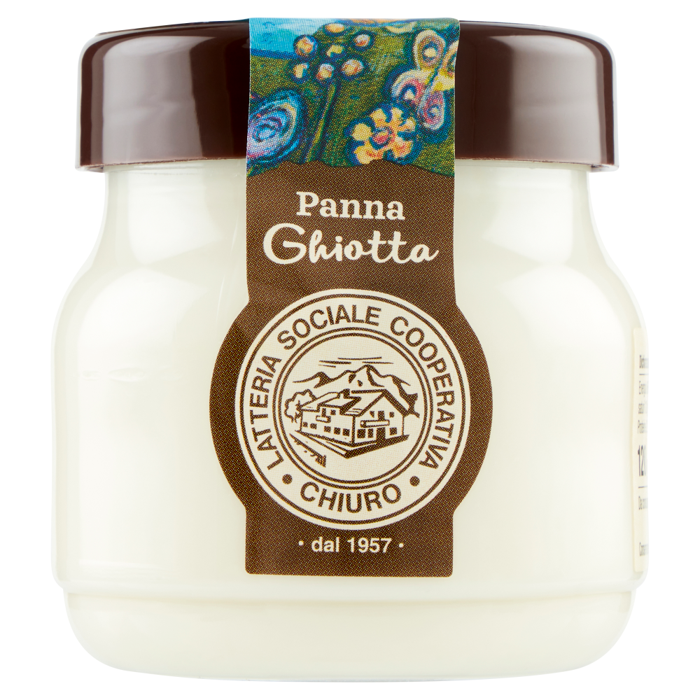 Latteria Sociale Cooperativa Chiuro Panna Ghiotta Bianca 120 g