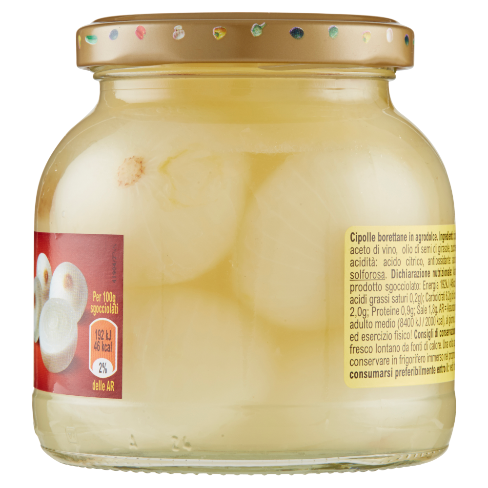 Carrefour Specialità Cipolle Borettane in Agrodolce 300 g
