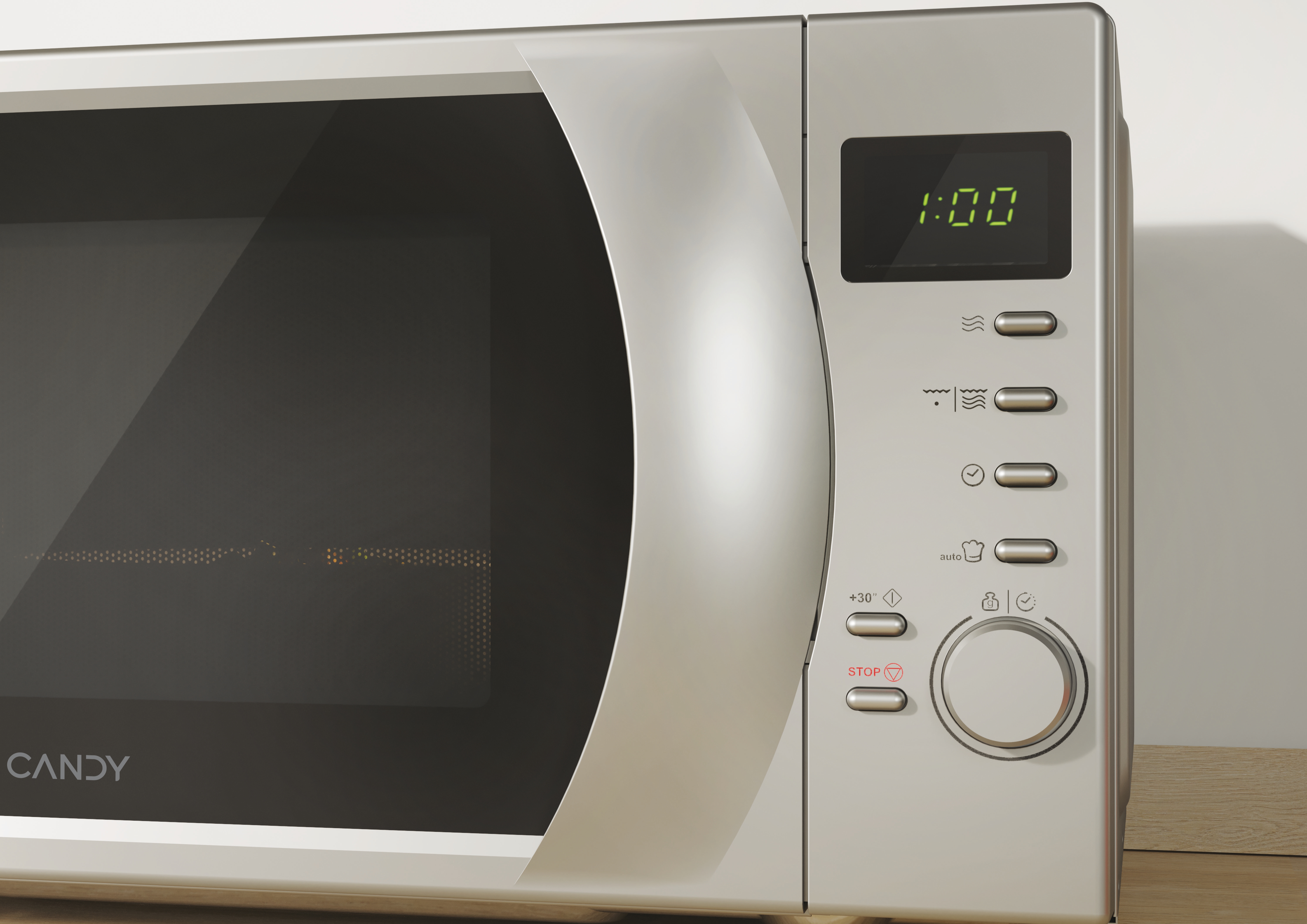 Candy Smart CMG2071DS Argento Microonde con grill Superficie piana 20 L 700 W