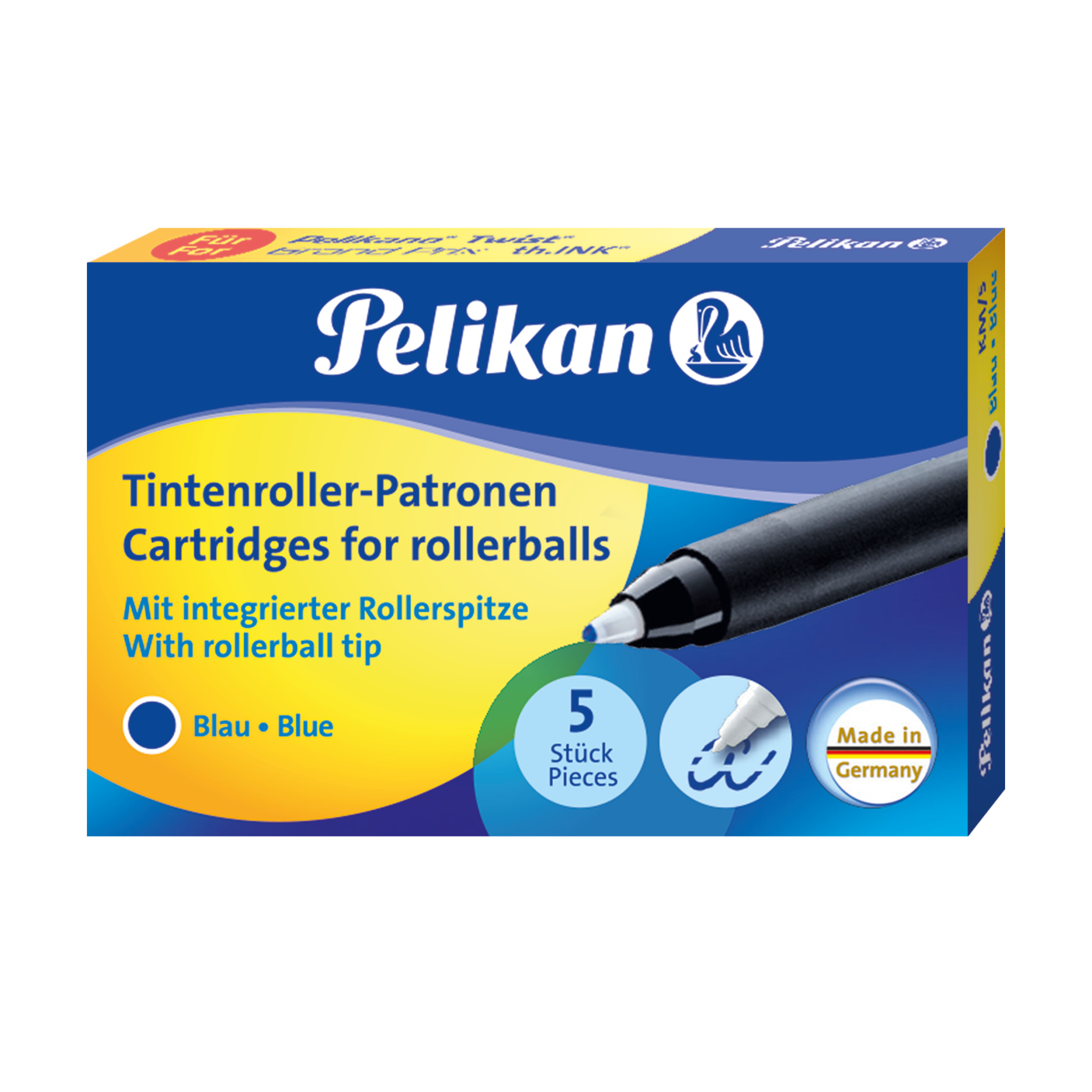 Pelikan inktpatroon 4001 Medio Blu 10 pz