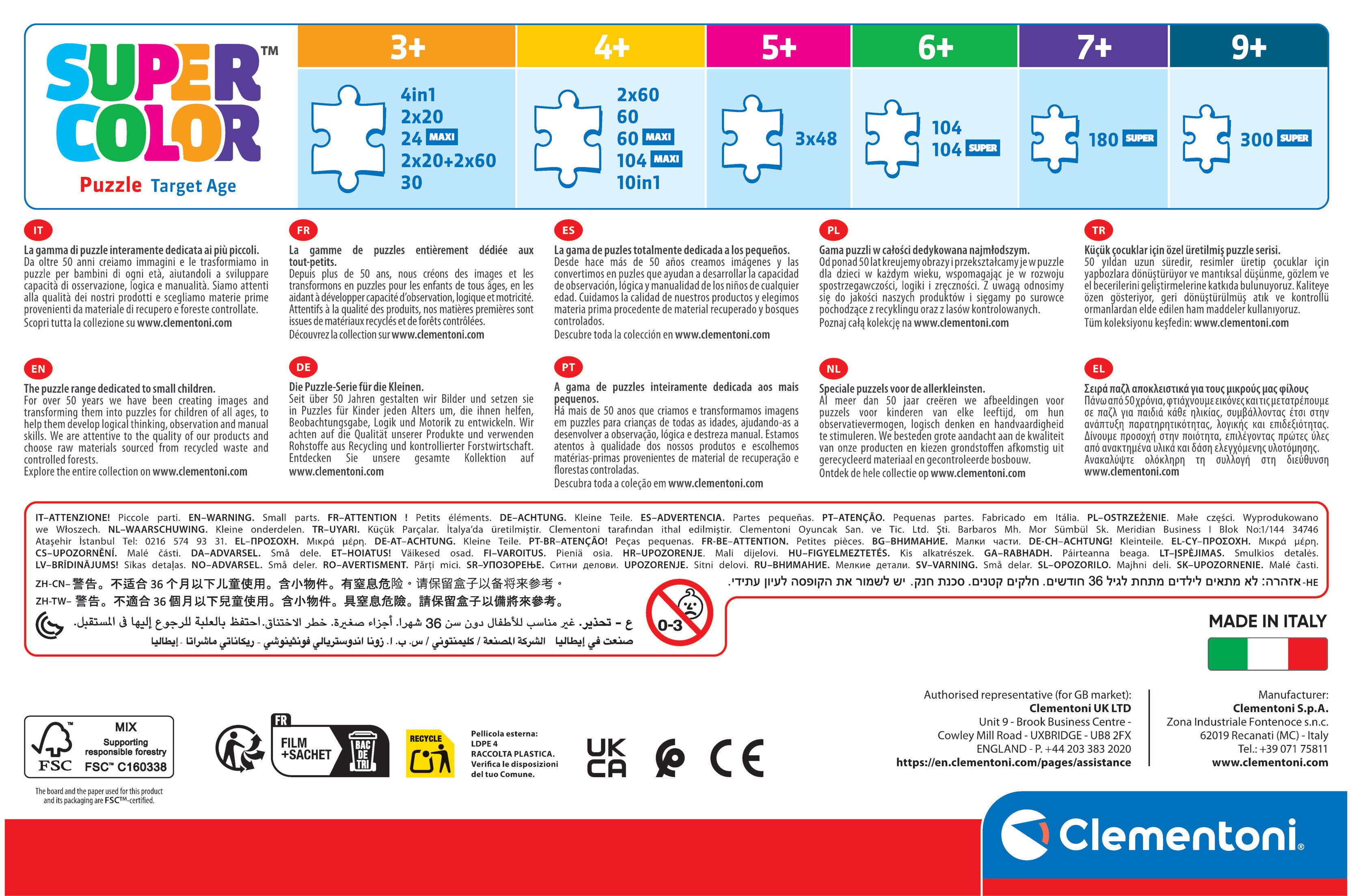 Clementoni 25315 puzzle