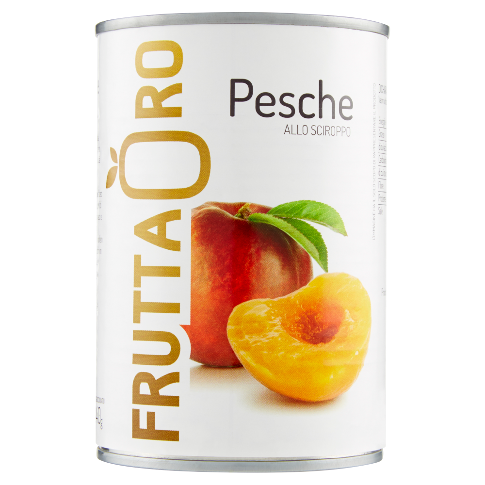 Frutta Oro Pesche allo Sciroppo 415 g