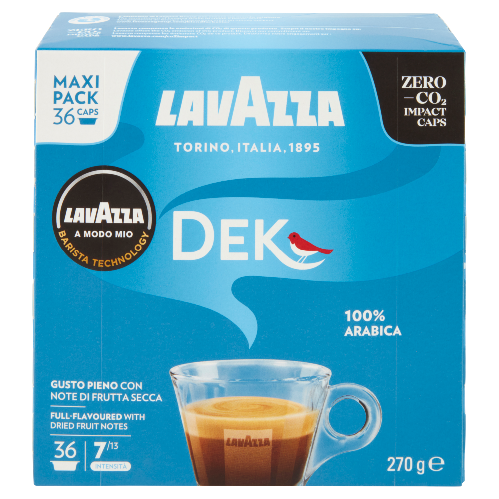 Lavazza A Modo Mio Dek 36 Capsule 270 g