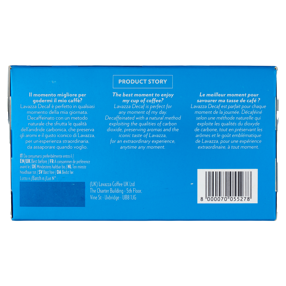 Lavazza Decaf Classico Compatible with Nespresso Original Machines 30 Capsule 174 g