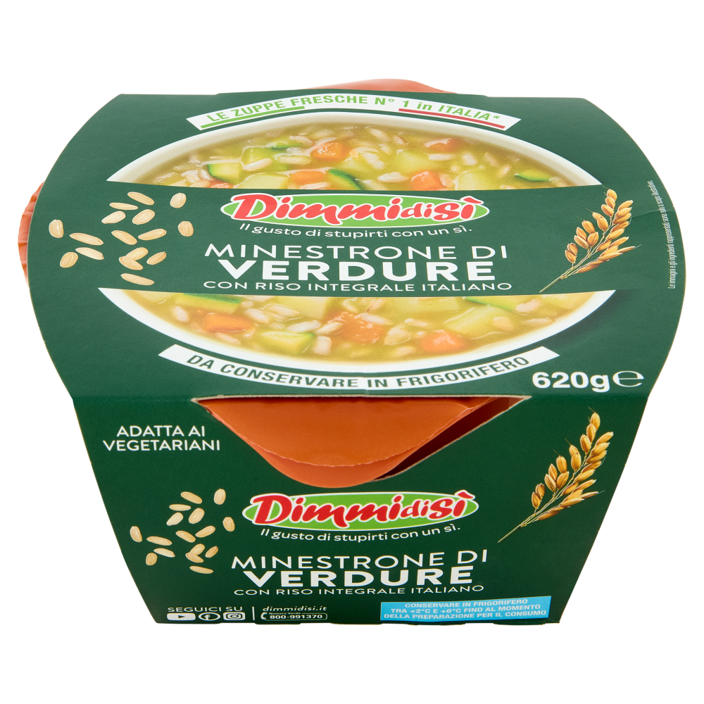 DimmidiSì Minestrone di Verdure 620 g