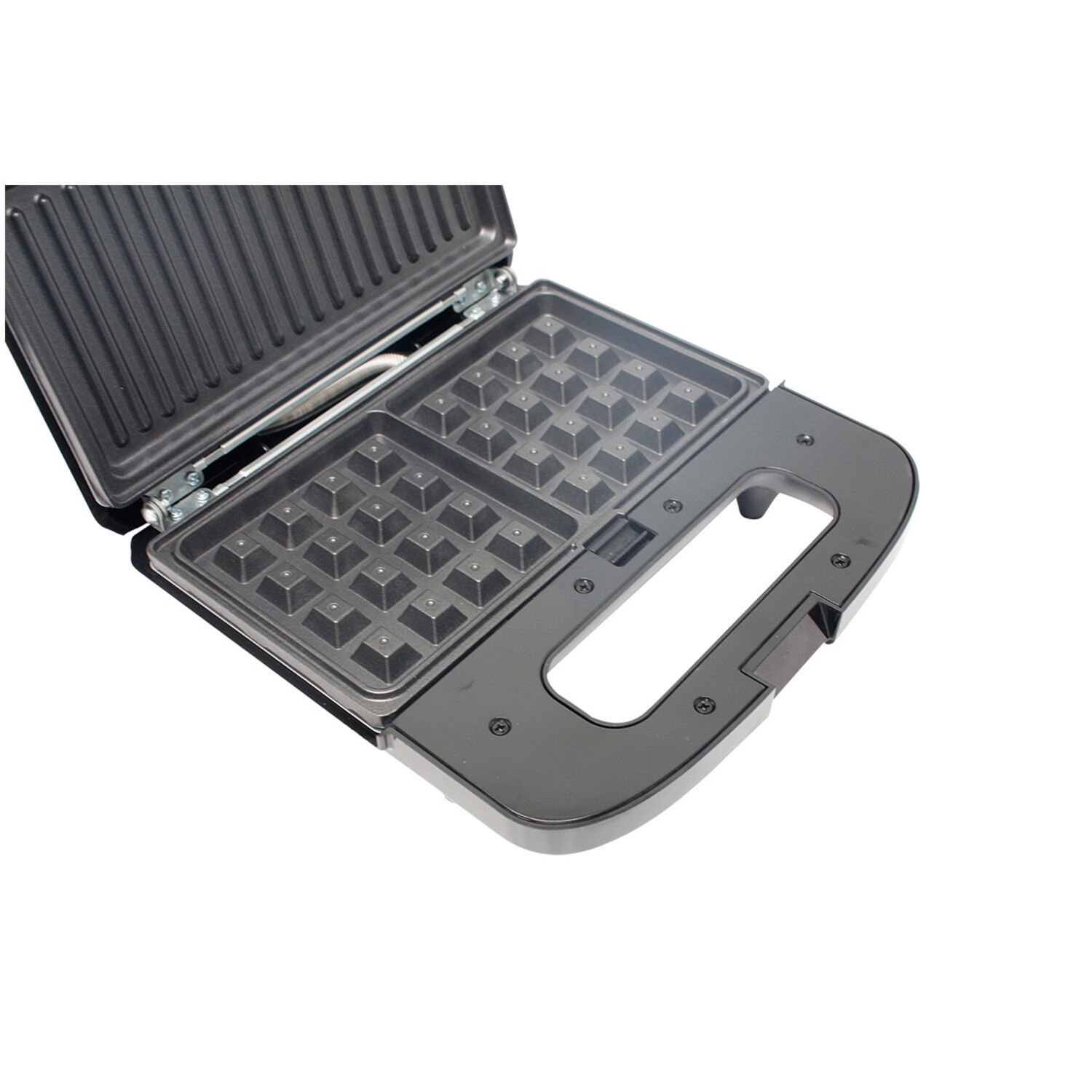 Carrefour MSWPM800-21 2 waffle 800 W Nero