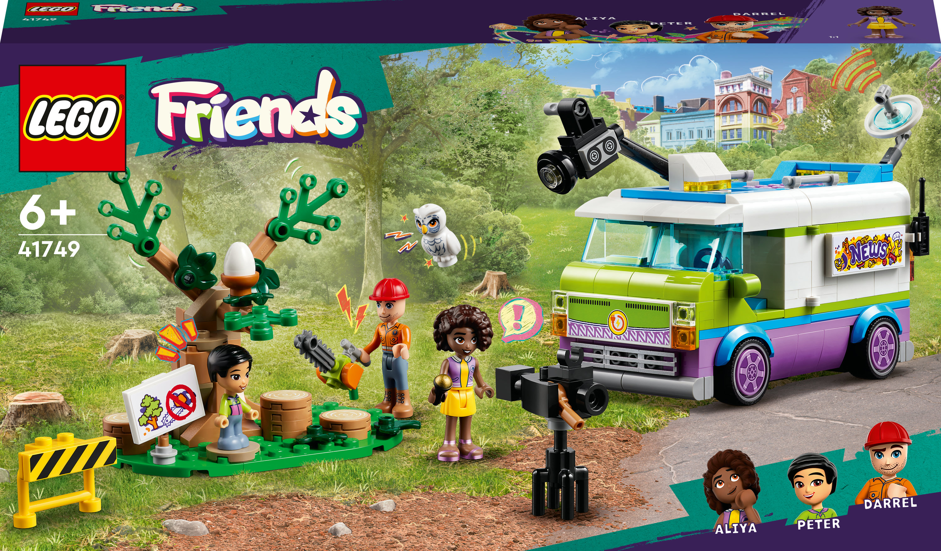 LEGO Friends Furgone della troupe televisiva