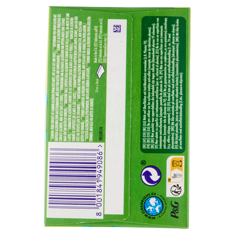 Swiffer Panni Catturapolvere per Scopa Swiffer - Ricarica 18 Panni