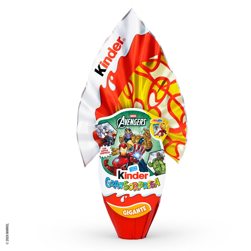 Kinder GranSorpresa Gigante Marvel Avengers 320 g