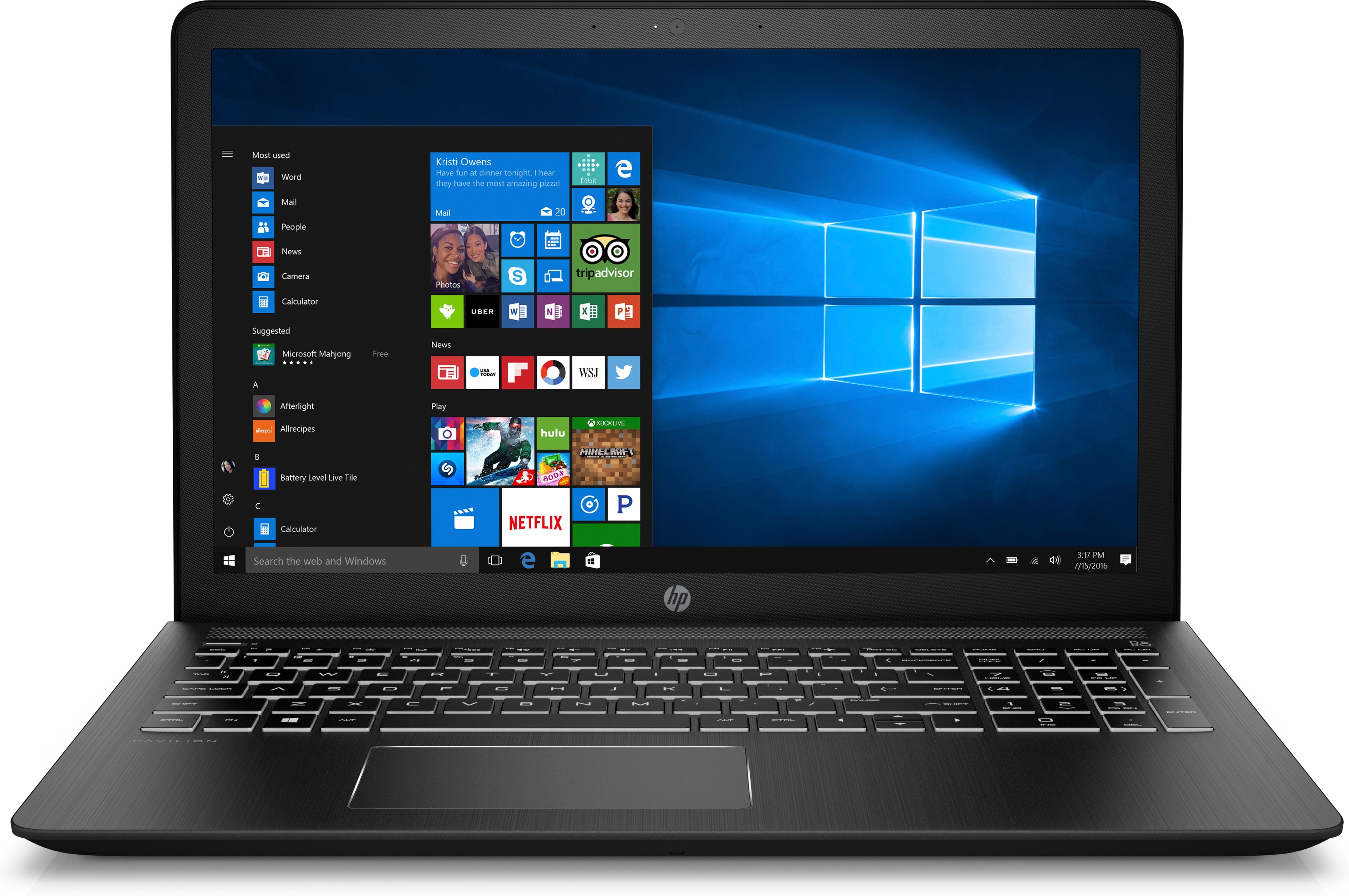HP Pavilion Power - 15-cb014nl