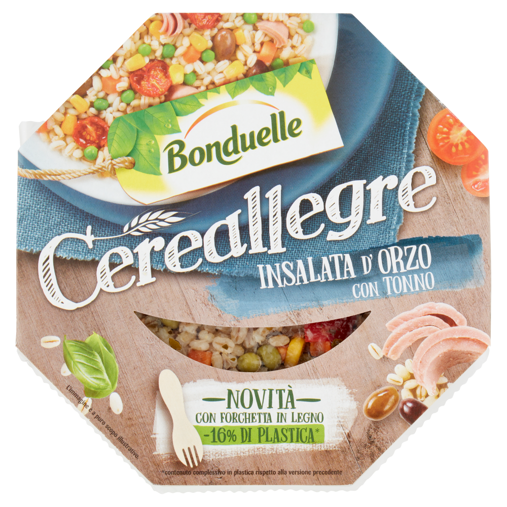 Bonduelle Cereallegre Insalata d'Orzo con Tonno 200 g