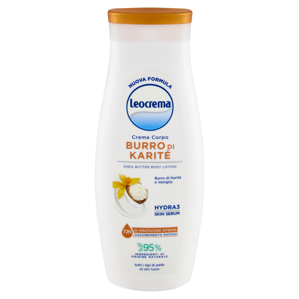 Leocrema Crema Corpo Burro di Karité 400 ml