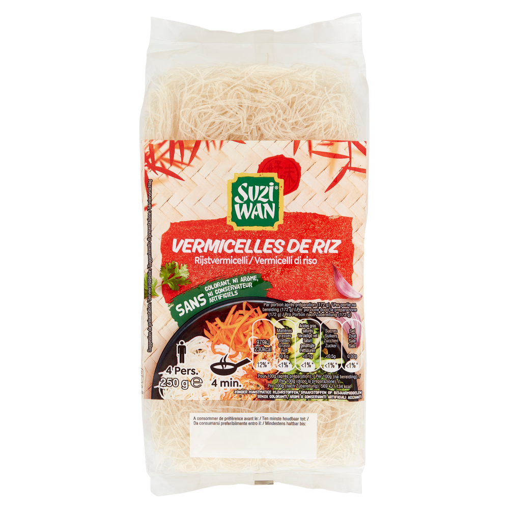 Suzi Wan Vermicelli di riso 250 g