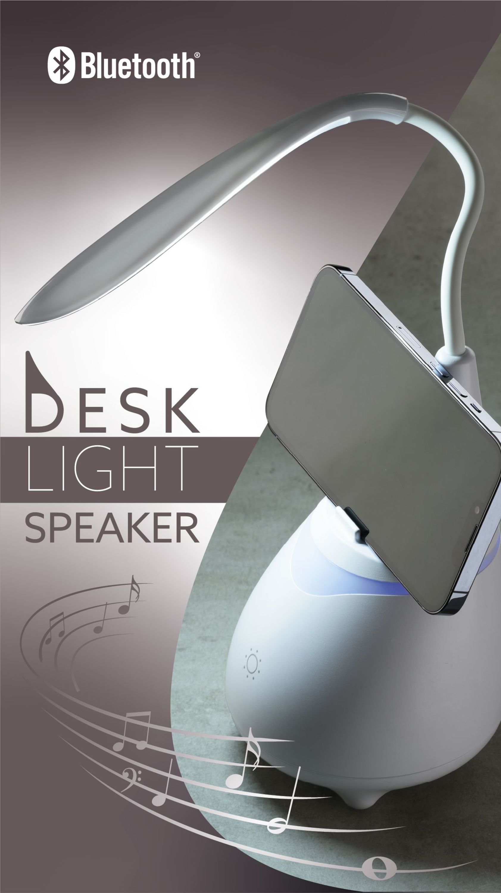 Tech Pop DESK LIGHT SPEAKER Lampada da tavolo con speaker Bluetooth® integrato