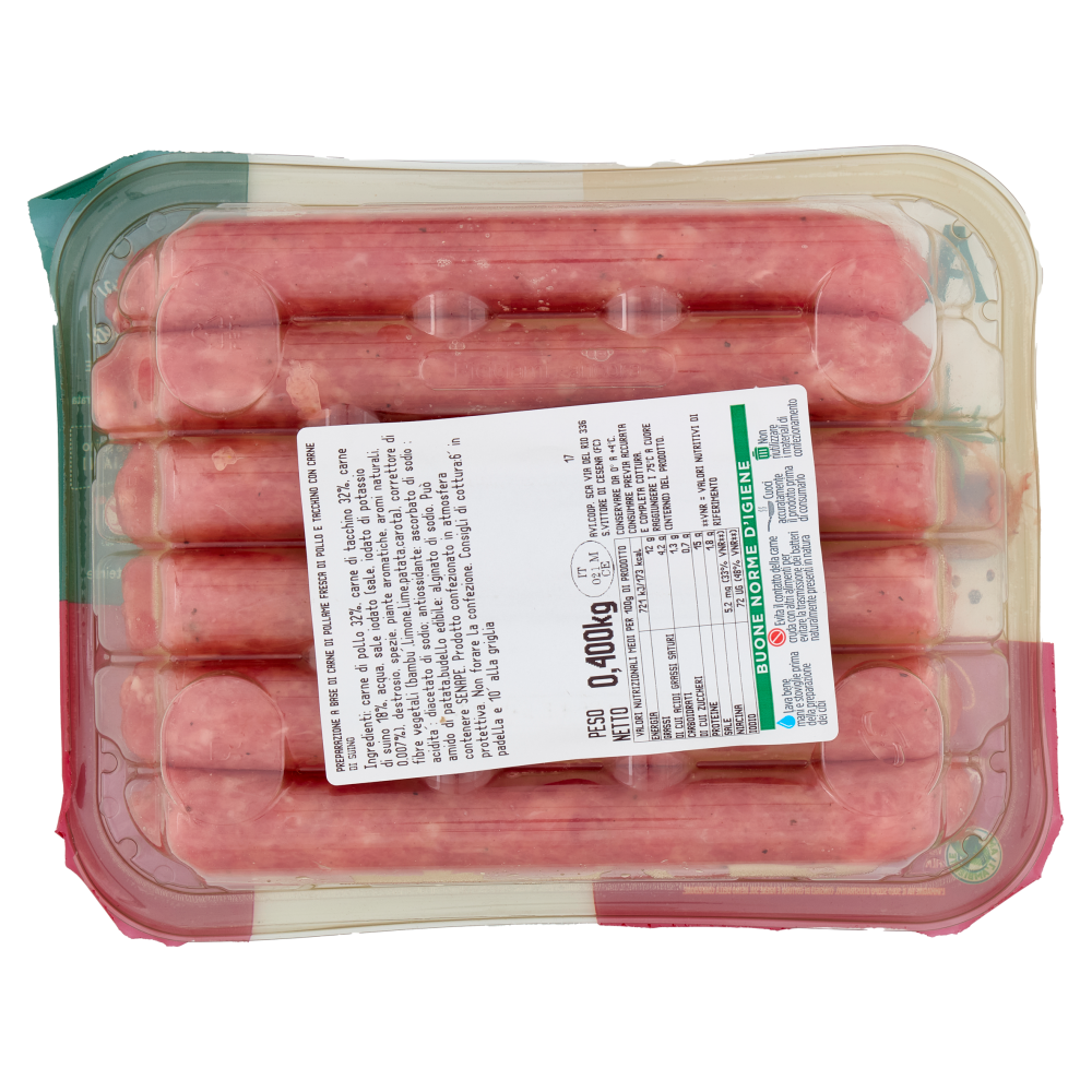 Amadori Salsicce Ricetta Classica 0,400 kg