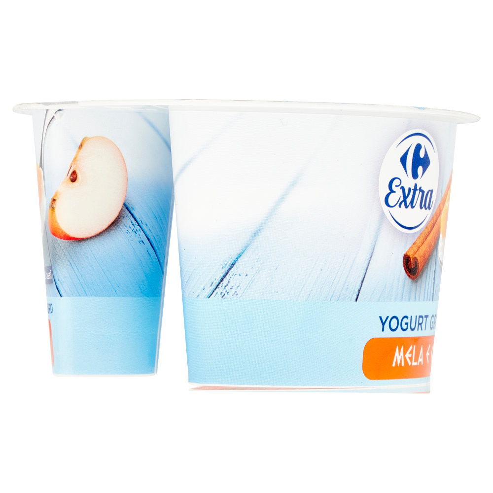Carrefour Extra Yogurt Greco Magro Mela e Cannella 150 g