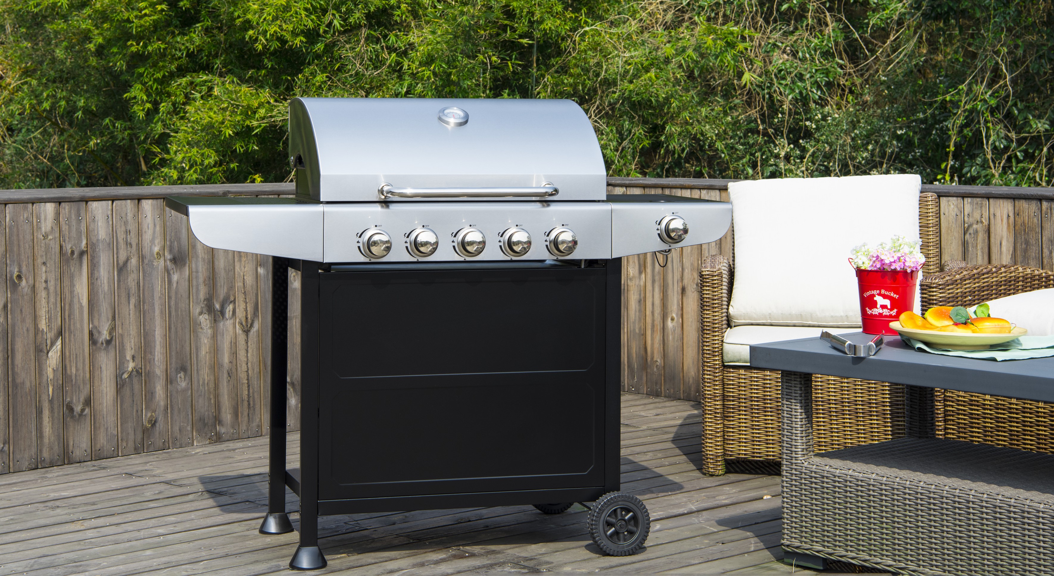 Barbecue a Gas 5+1 fuochi Online Carrefour