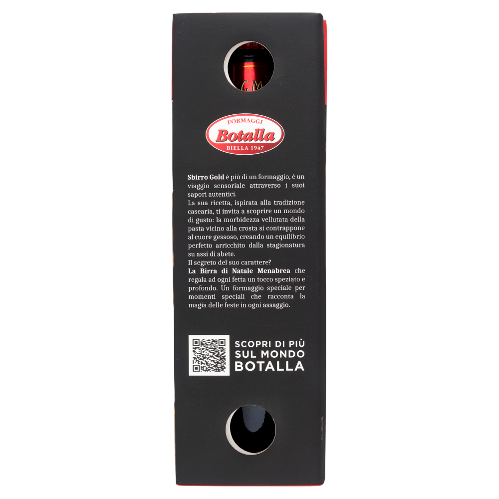  Botalla Sbirro Gold 500 g & Menabrea Christmas Beer 600 ml