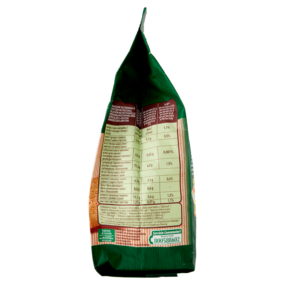 Delverde Crostino dorato Multicereali 275 g