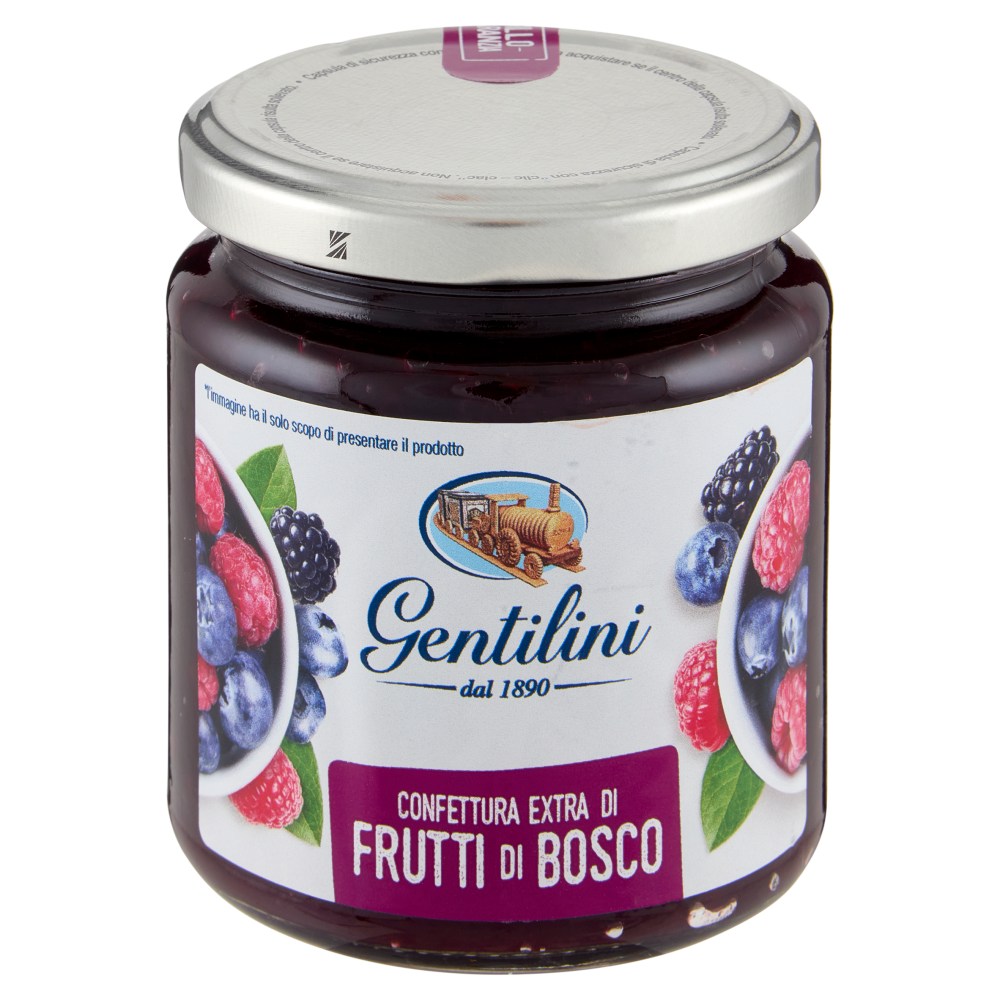 Gentilini Confettura Extra di Frutti di Bosco 340 g