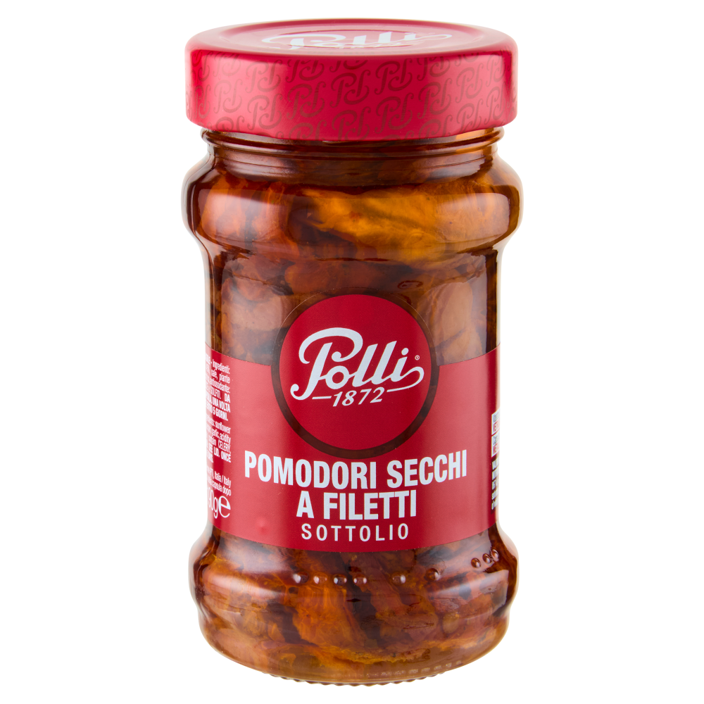 Polli Pomodori Secchi a Filetti Sottolio 190 g