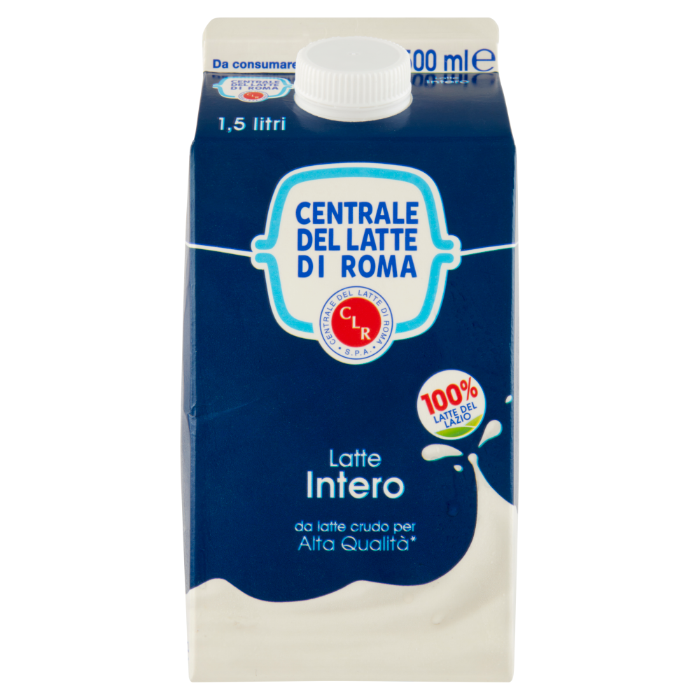 Centrale del Latte di Roma Latte Intero 1500 ml