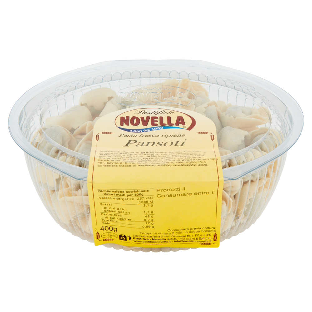 Pastificio Novella Pansoti 400 g