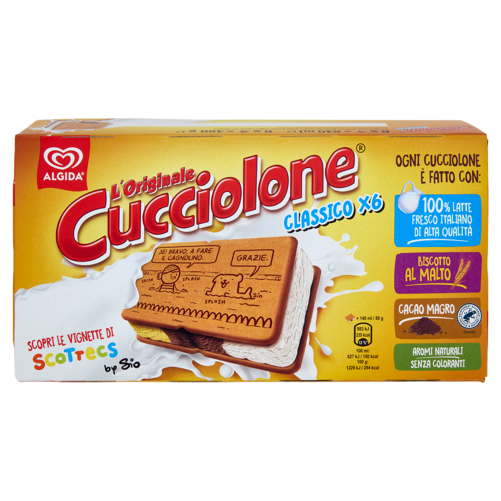 Cucciolone Classico 6 x 80 g