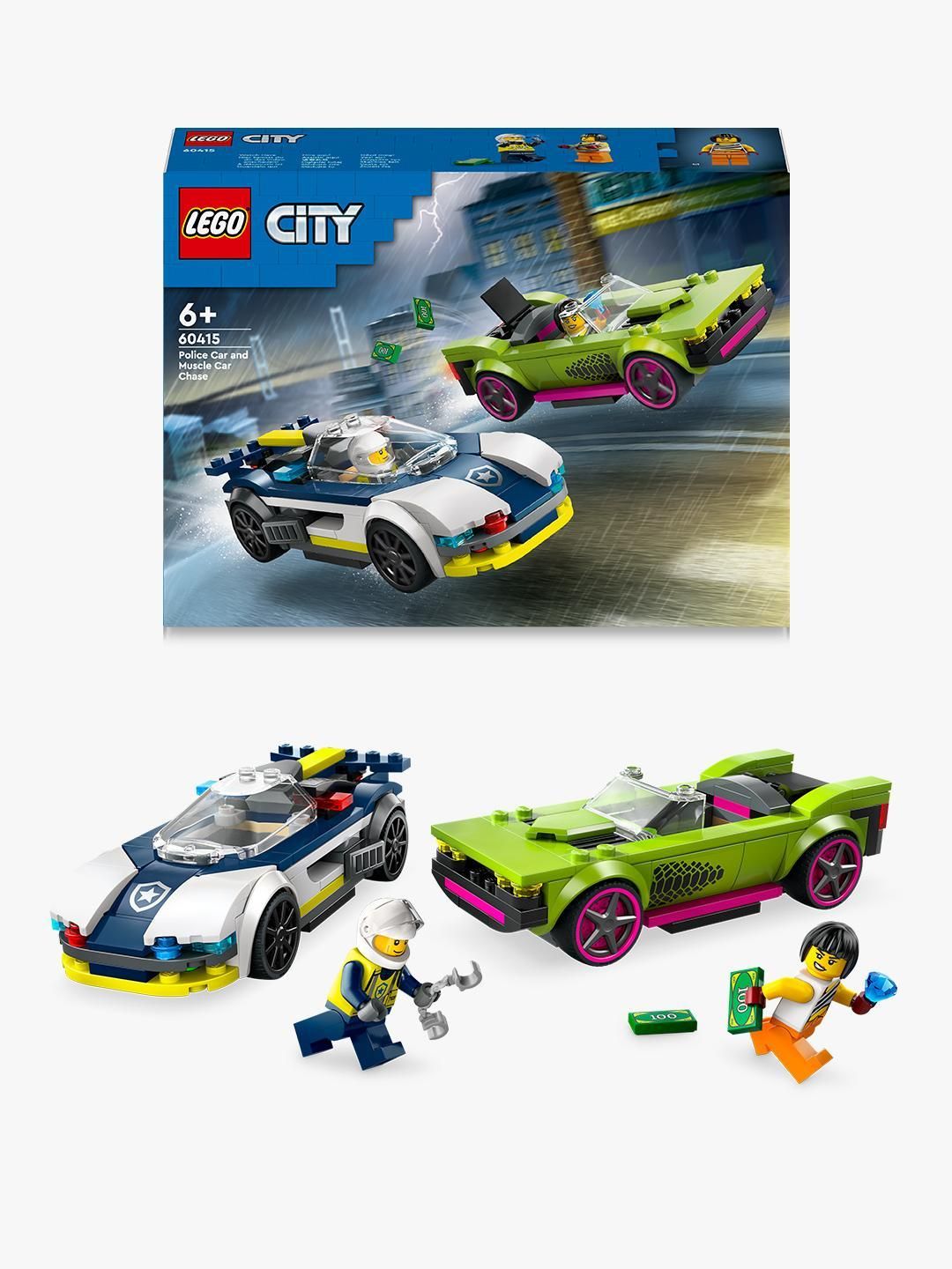 LEGO City Inseguimento della macchina da corsa