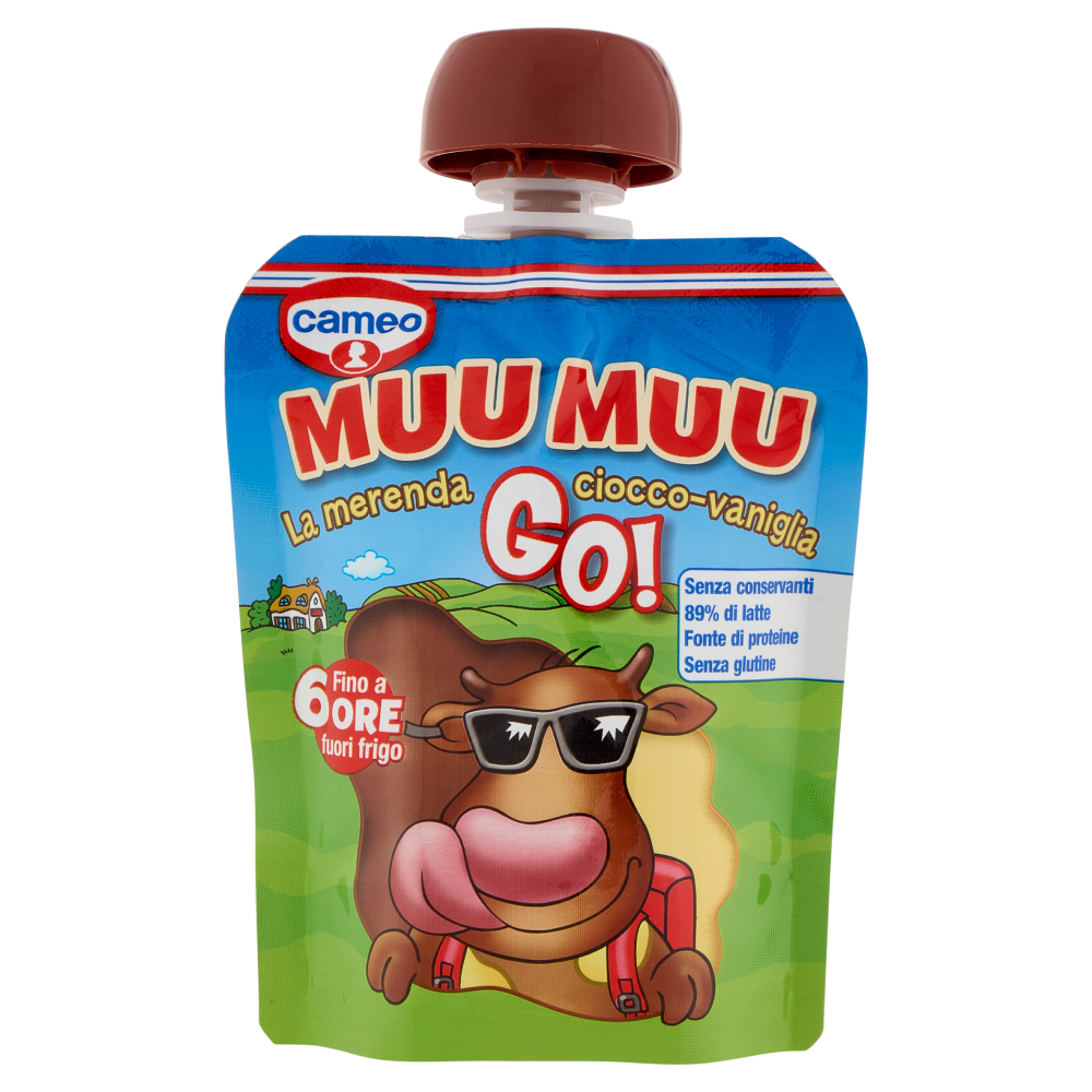 cameo Muu Muu Go! la merenda ciocco-vaniglia 80 g