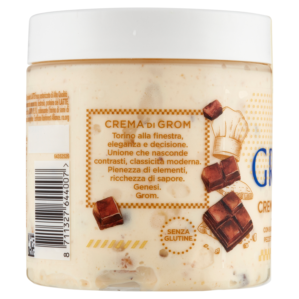 Grom Crema di Grom con Biscotti di Meliga e Pezzetti di Cioccolato 313 g