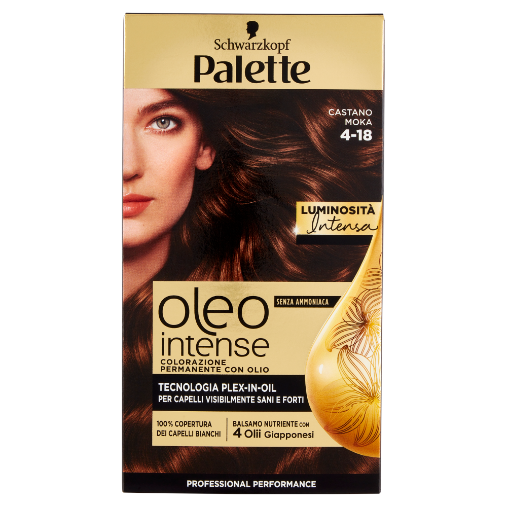 Palette oleo intense Castano Moka 4-18