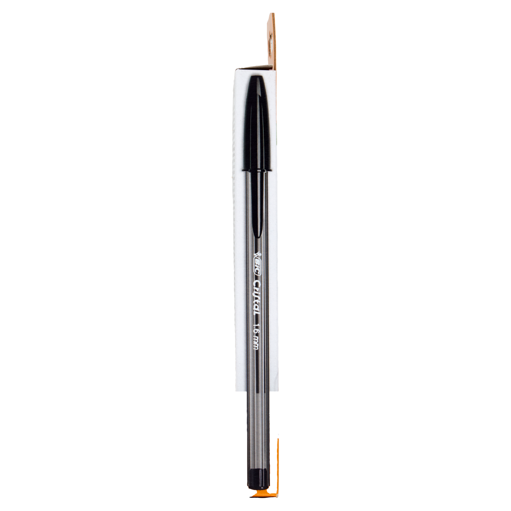 Bic Cristal large nero 1,6 mm 5 pz