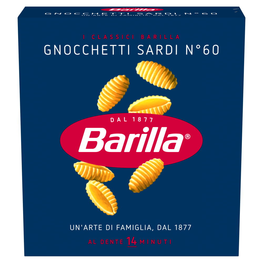 Barilla Pasta Gnocchetti Sardi n.60 500g