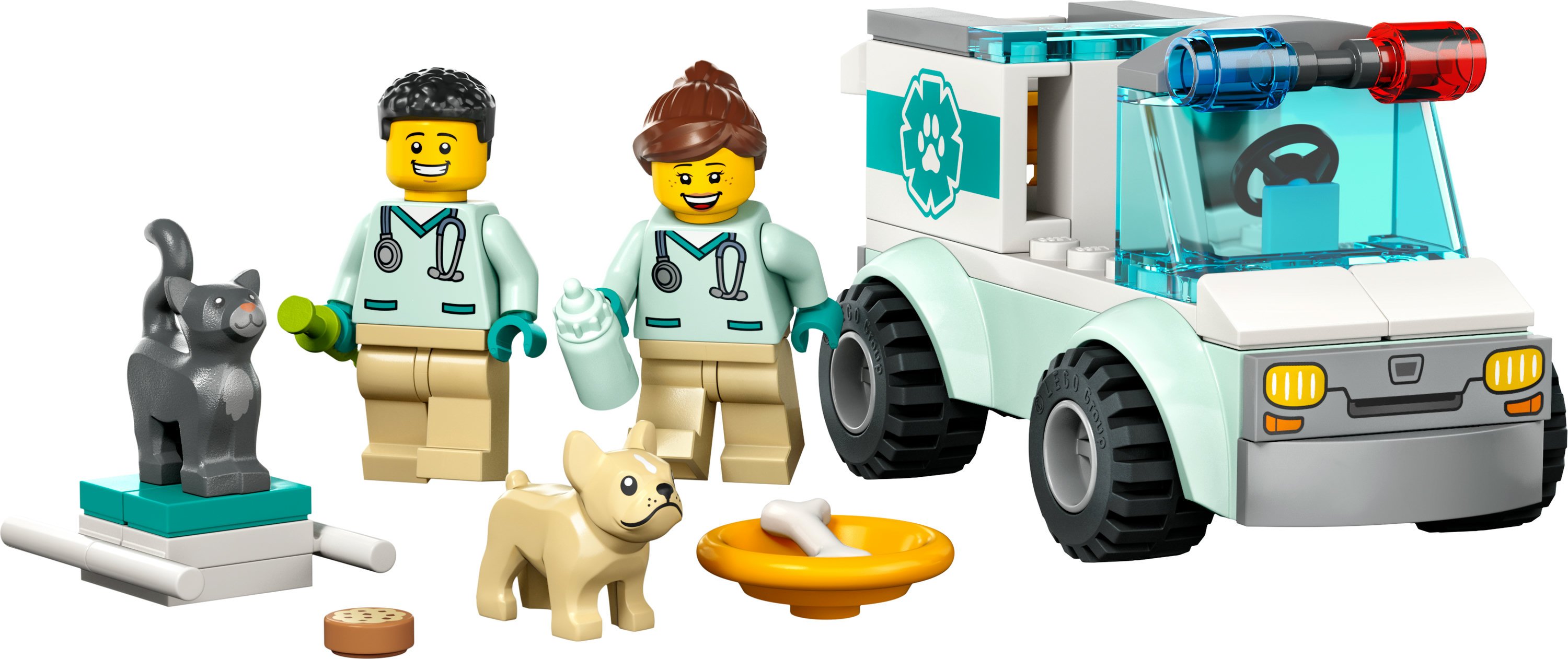 LEGO City Furgoncino di soccorso del veterinario