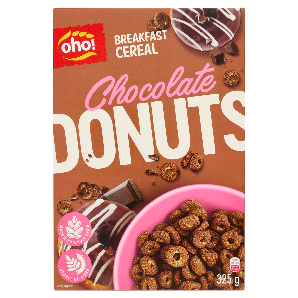 oho! Chocolate Donuts 325 g