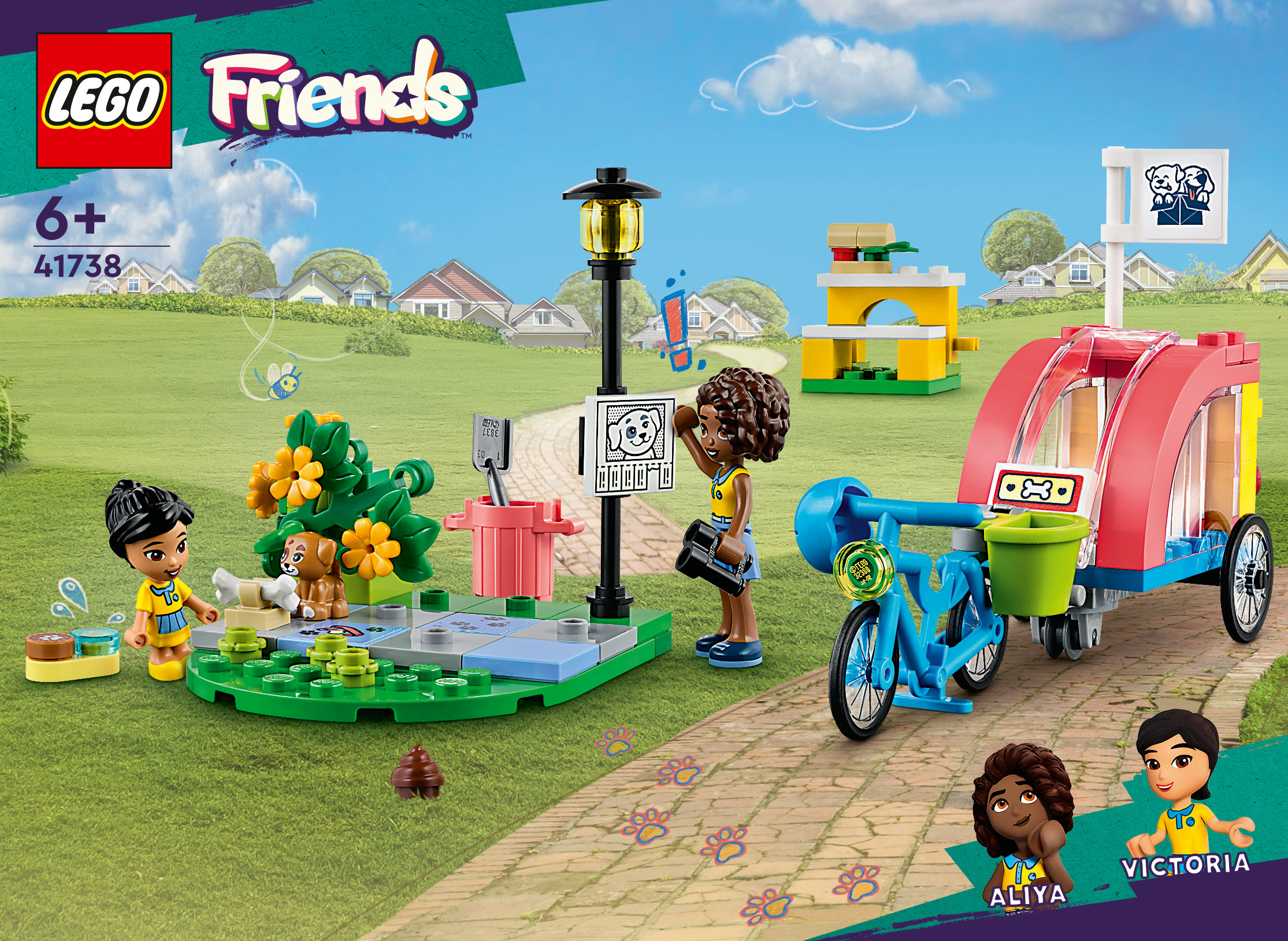 LEGO Friends Bici di soccorso dei cani