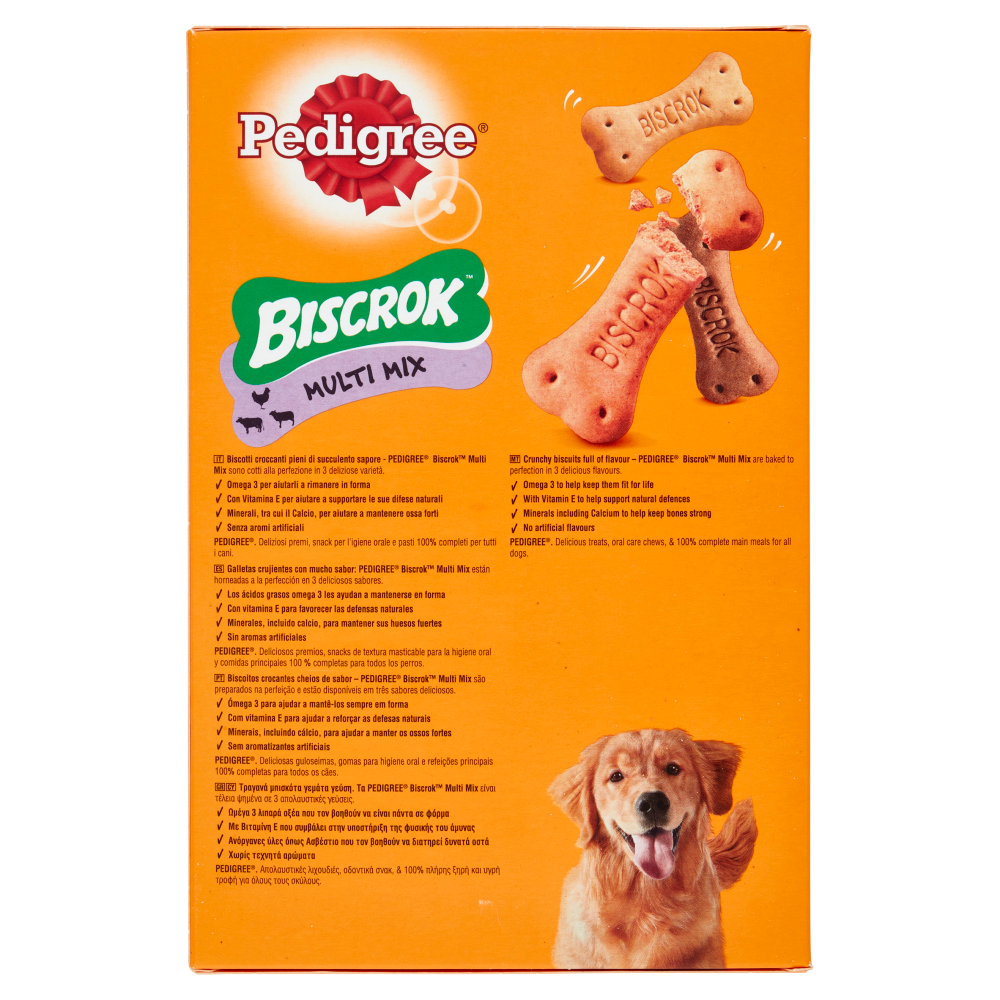 Pedigree Biscrok Biscotti Cane Multi Mix 500 g