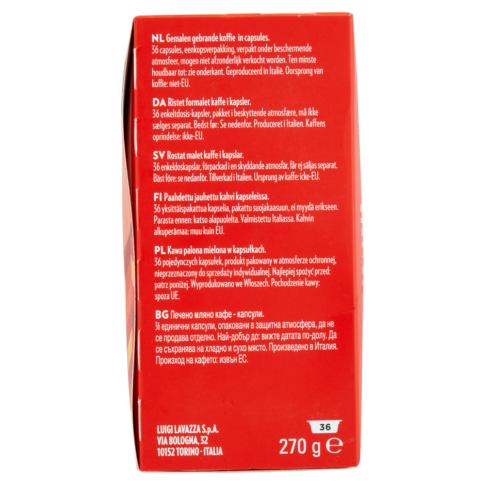 Lavazza A Modo Mio Suerte 36 Capsule 270 g