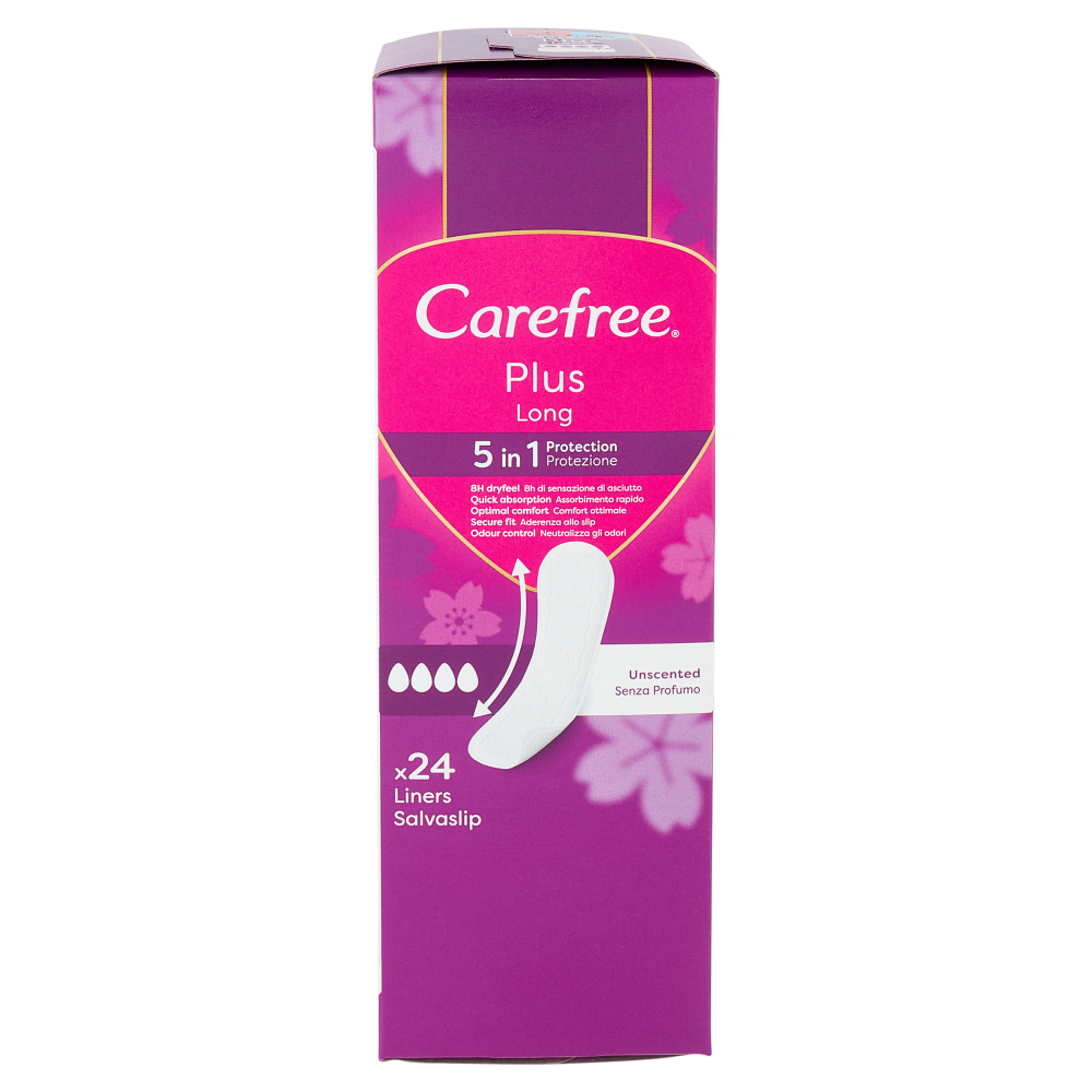 Carefree Plus Long Salvaslip 24 pz