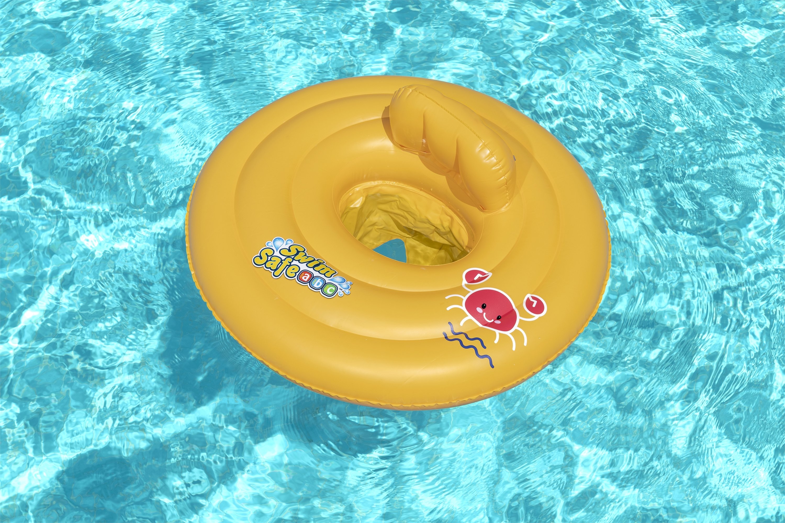 Bestway 32096 / 23 galleggiante per nuoto da bambini Rosso, Giallo Ciambella da nuoto
