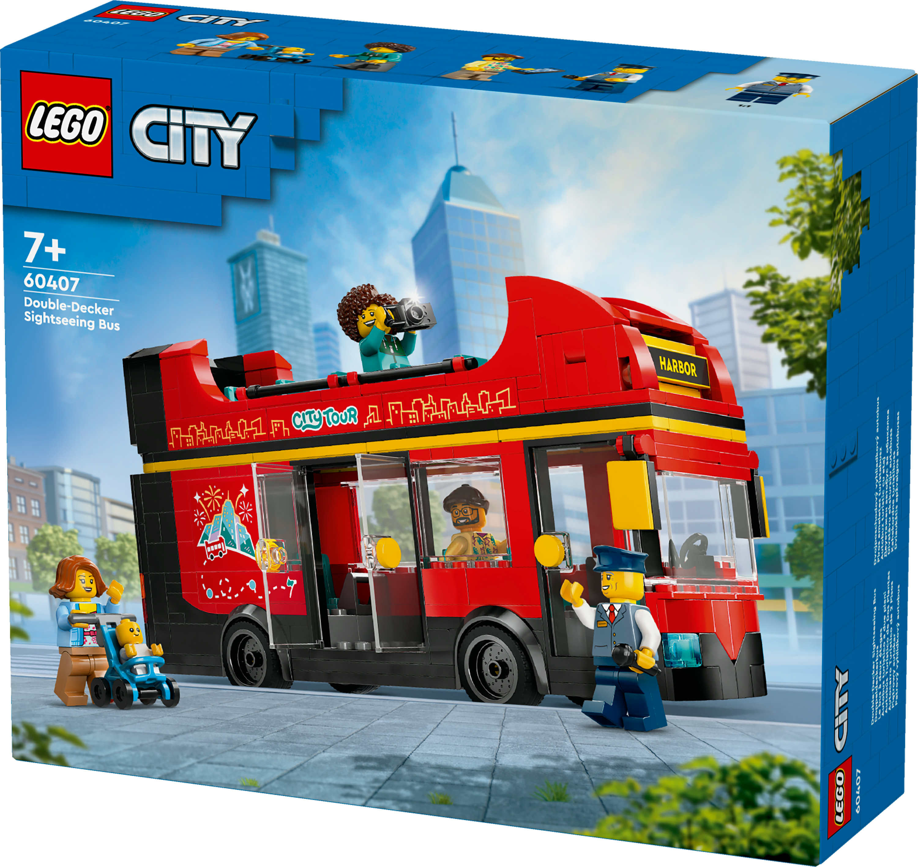 LEGO City Autobus turistico rosso a due piani