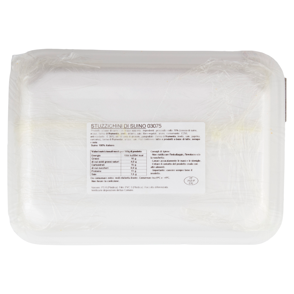 Martini QuandoVuoi Stuzzichini di Prosciutto Cotto 0,500 kg