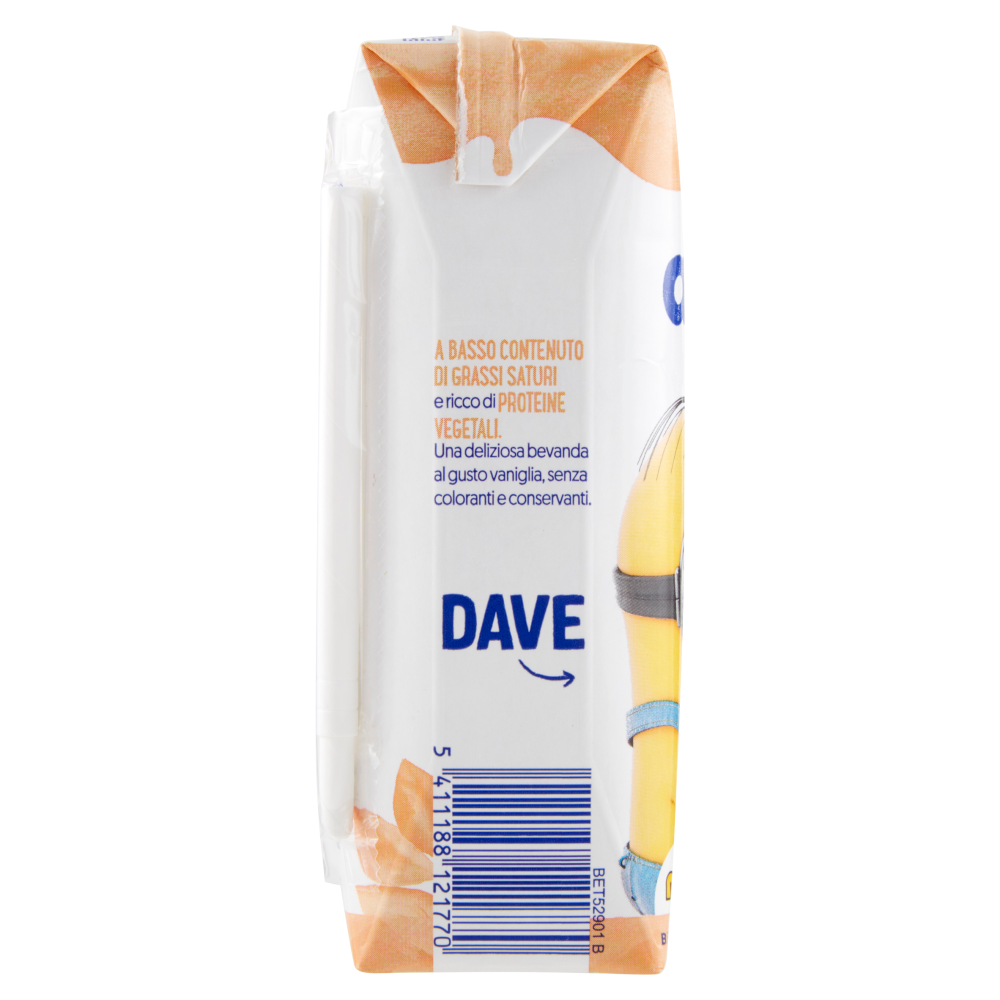 ALPRO Minions, Bevanda Vegetale, Soia Gusto Vaniglia, No Lattosio, Basso in Grassi Saturi, 250 ml