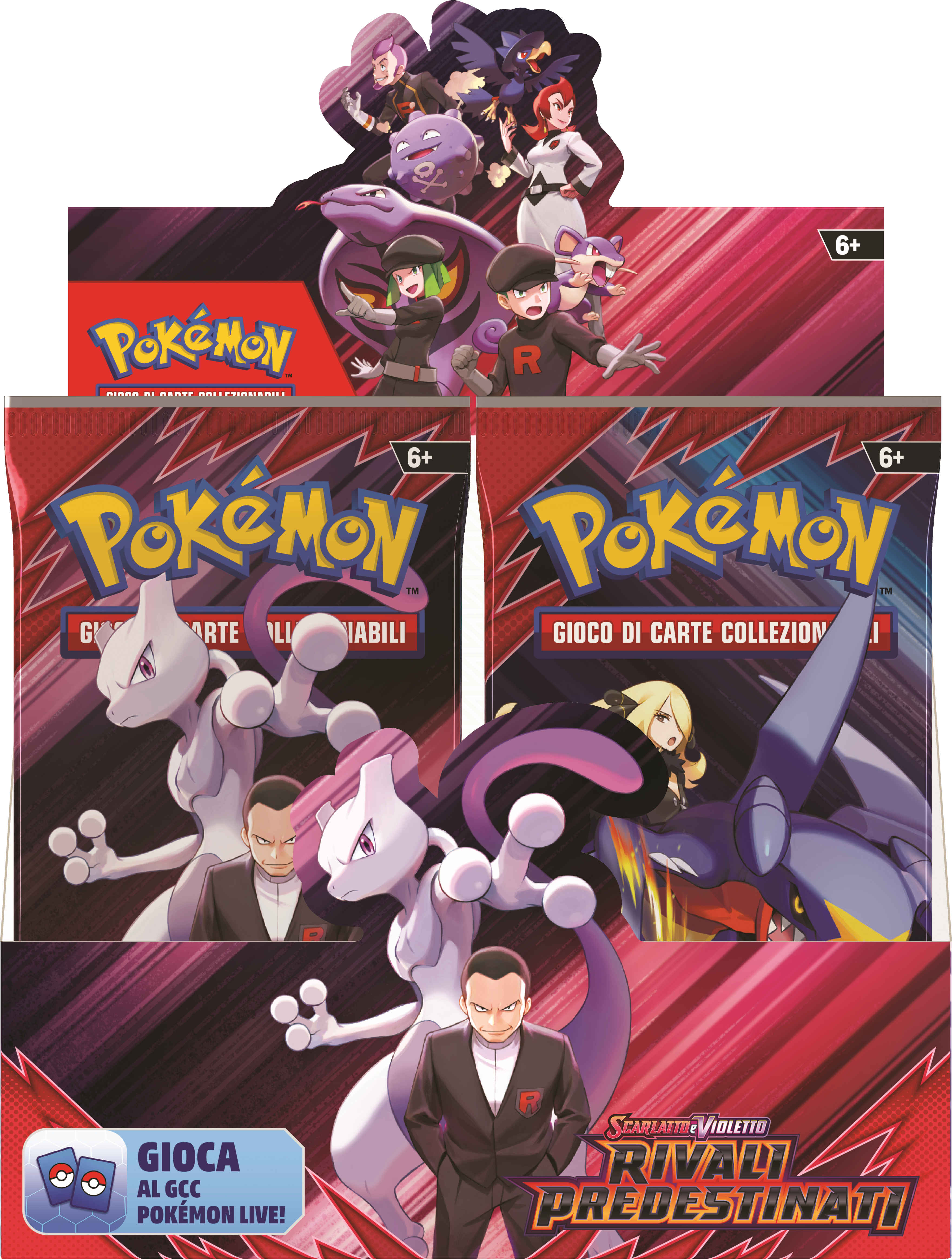 Pok&eacute;mon Scarlatto e Violetto - Rivali Predestinati busta 10 carte (IT)