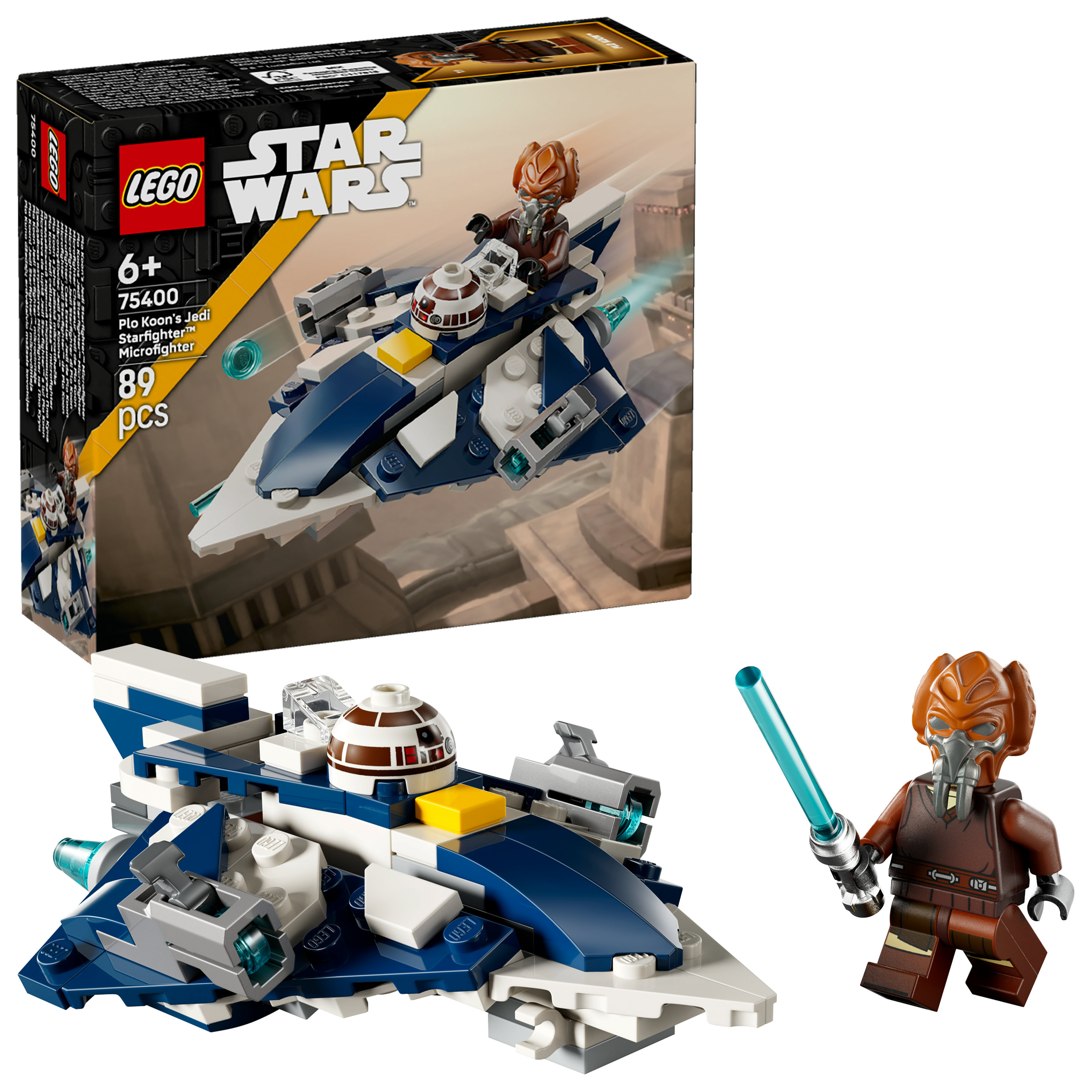 LEGO Star Wars Microfighter Jedi Starfighter di Plo Koon