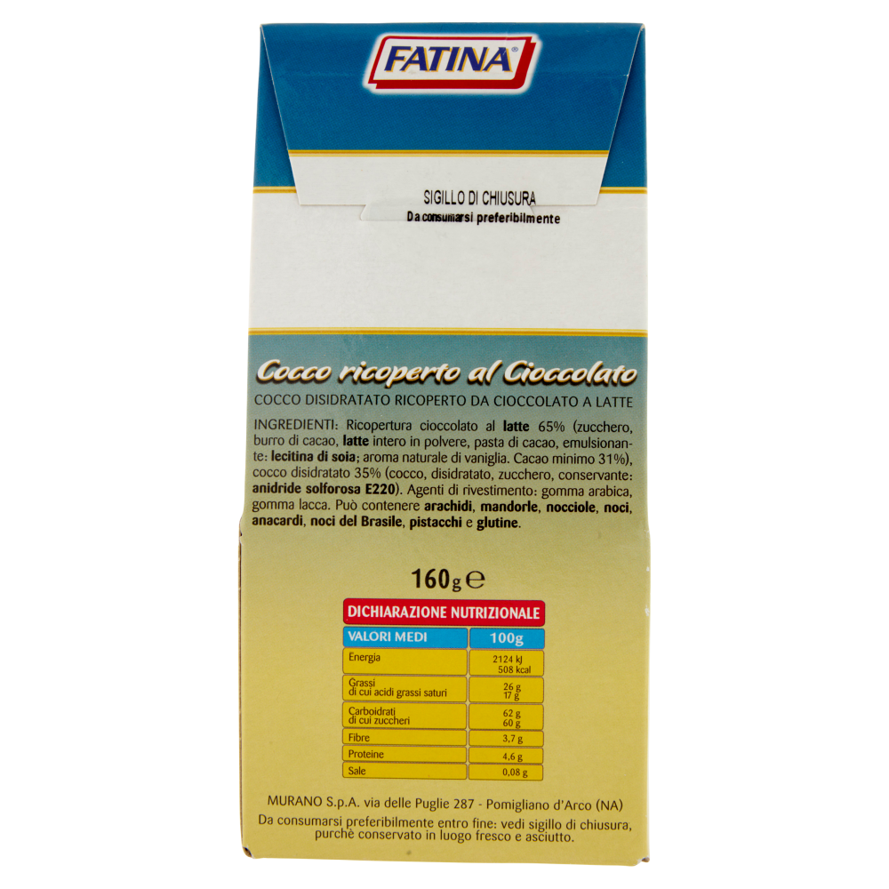 Fatina Cocco al Cioccolato al Latte 160 g