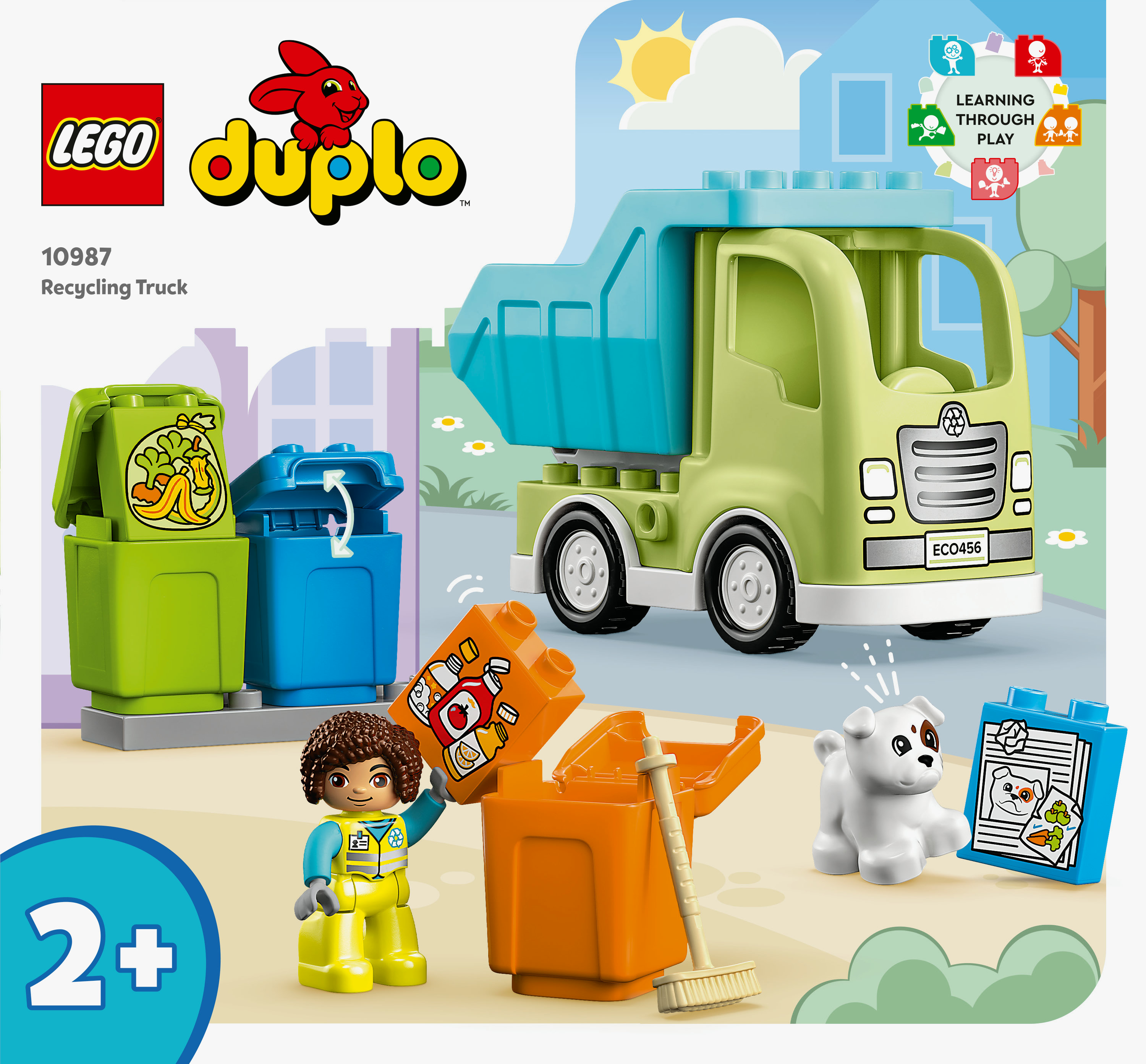 LEGO DUPLO Camion riciclaggio rifiuti