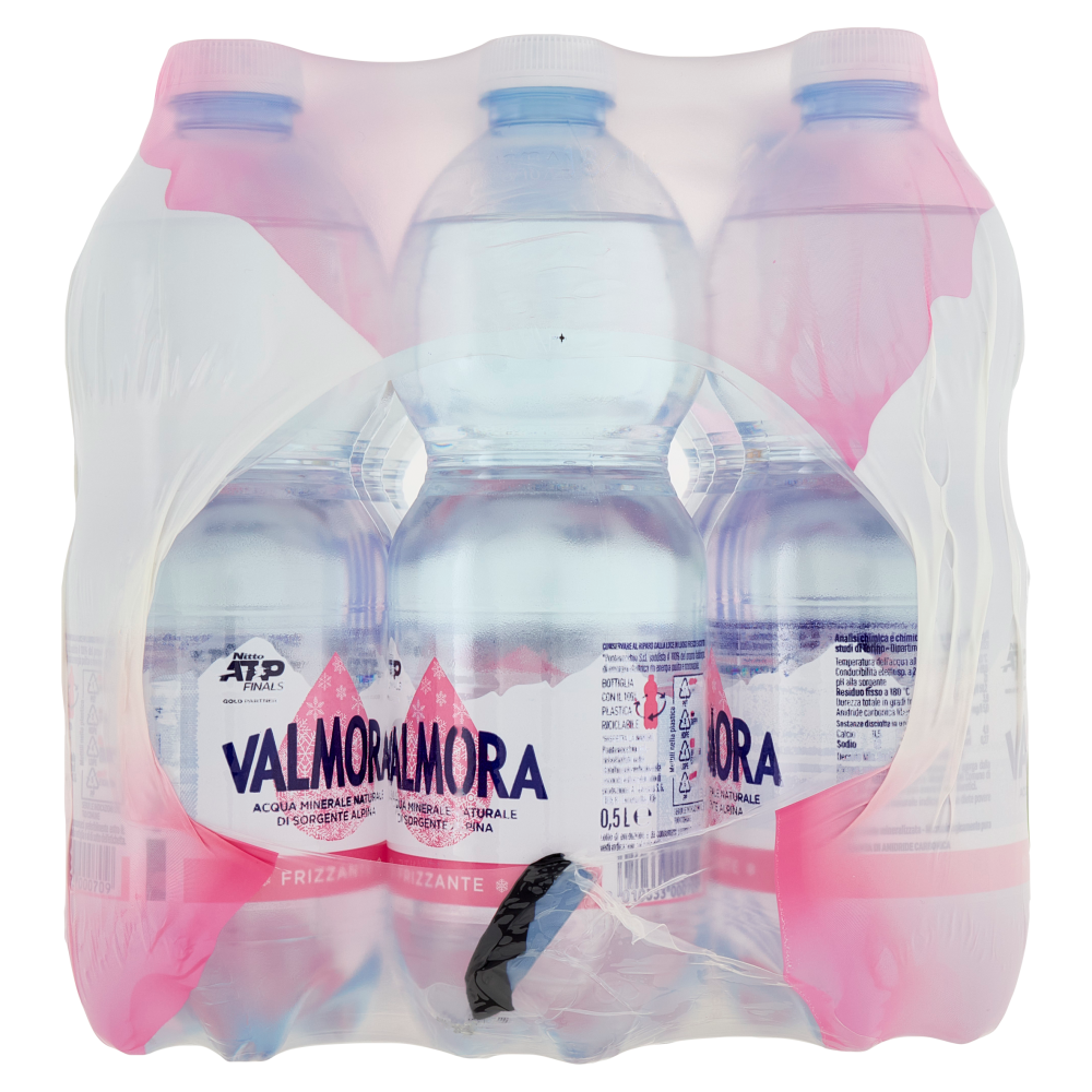 Valmora Sorgente Alpina Frizzante 12 x 0,5 L